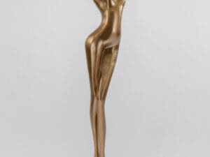 Artmax Floor Cheer Gold Sculpture1