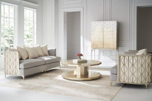 Caracole Back In Style Sofa