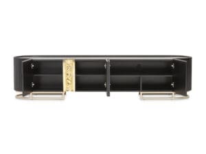 Lisbon Onyx Gold Media Cabinet2