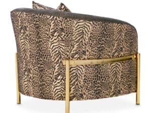 Michael Amini Lisbon Onyx Gold Chair2