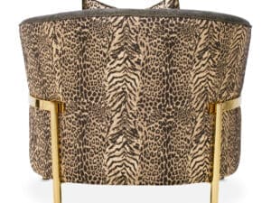 Michael Amini Lisbon Onyx Gold Chair3