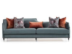 La Francaise Mansion Sofa Azure Black