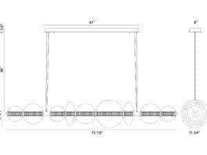 Eurofase Atomo Chandelier3