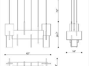 Eurofase Coburg Chandelier2