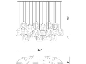Eurofase Paget Chandelier1