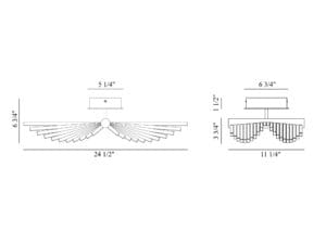 Eurofase Seraph Flush Mount4