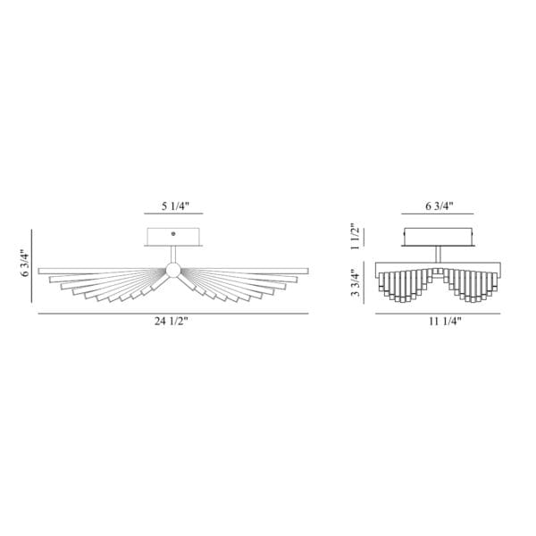 Eurofase Seraph Flush Mount