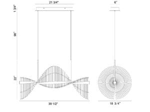 Eurofase Voltik Chandelier4