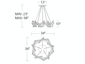 Modern Forms Chaos Pendant3