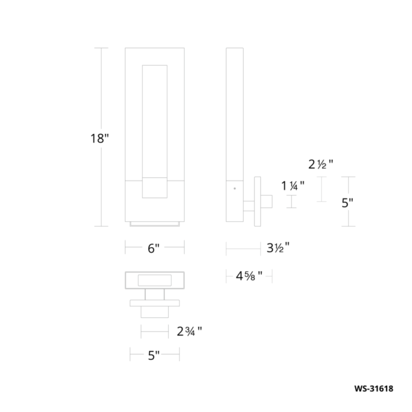 Modern Forms Chill Sconce