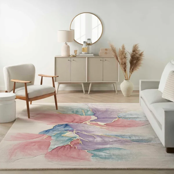 Nourison Prismatic 34 Ivory Rug