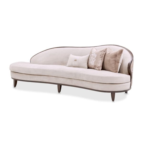 Michael Amini Camellia Field Asymmetrical Sofa