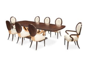 Michael Amini Camellia Field Rectangular Dining Set