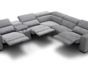 JM Furniture Picasso 6Pc Sectional Light Grey1