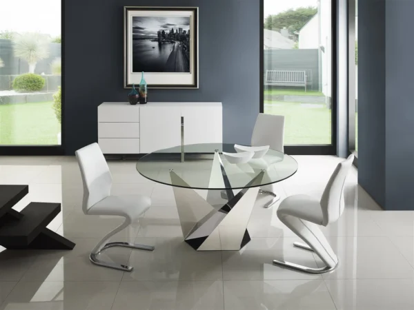 Casabianca Boulevard Dining Chair White