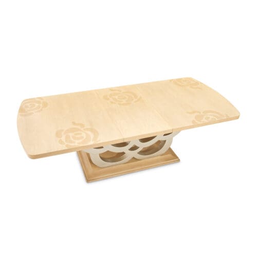 Michael Amini Camellia Field Caramel Dining Table2 Michael Amini Camellia Field Caramel Dining Table