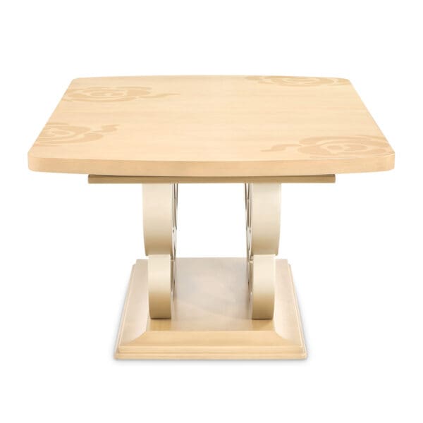 Michael Amini Camellia Field Caramel Dining Table