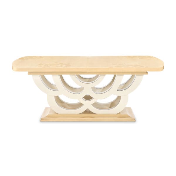 Michael Amini Camellia Field Caramel Dining Table