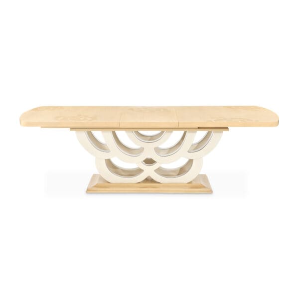 Michael Amini Camellia Field Caramel Dining Table