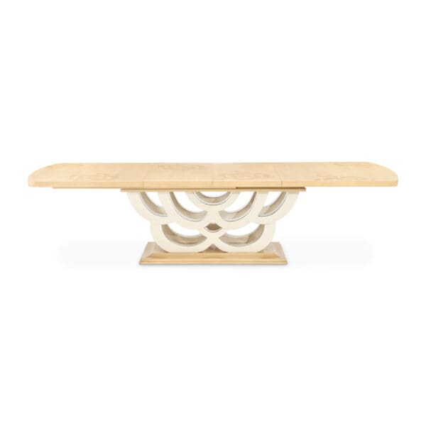 Michael Amini Camellia Field Caramel Dining Table