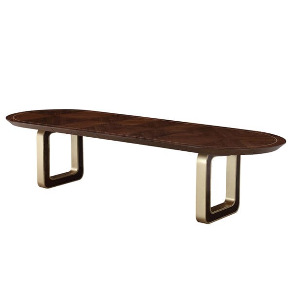 Michael Amini Houston Oval Dining Table