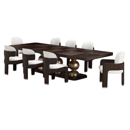 Michael Amini West Kensington Dining Table4 Michael Amini West Kensington Dining Table