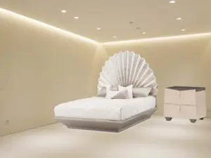Michael Amini Fantosini Fan Bed