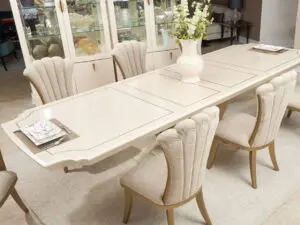 Michael Amini Fantosini Gold Dining Table