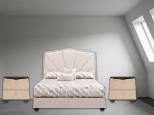 Michael Amini Fantosini Panel Bed