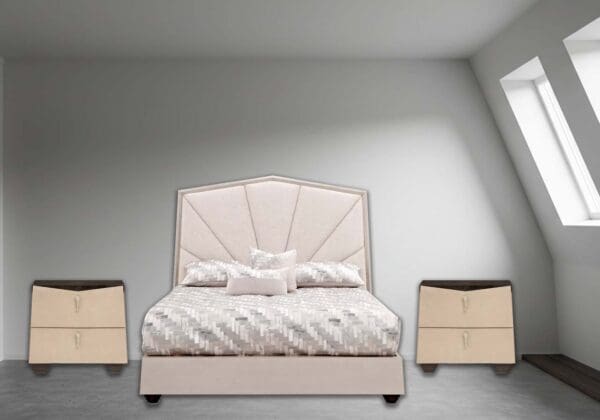 Michael Amini Fantosini Panel Bed set